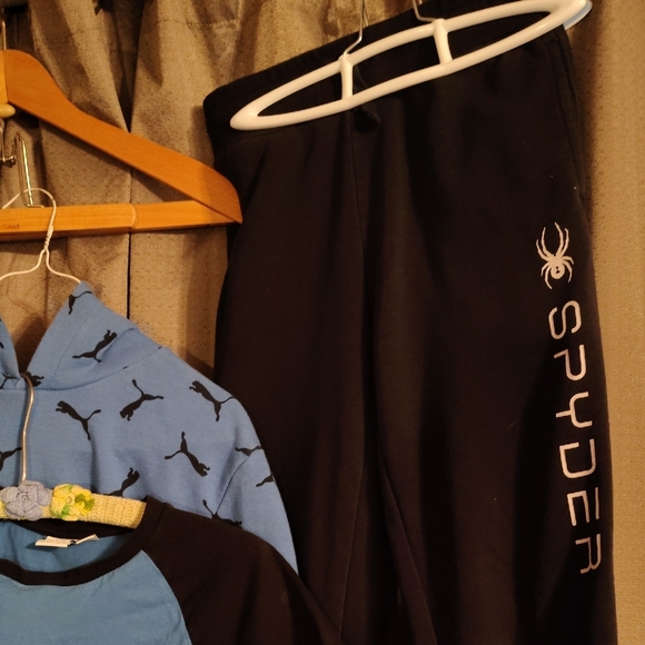 Puma Kids Matching Set - Black and Blue - Picture 7 of 8